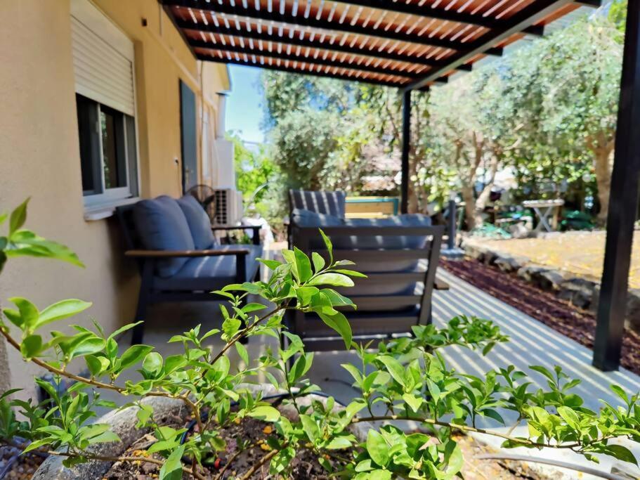 Apartmán פינה בגינה- יחידת דיור מקסימה בקיבוץ בעמק החולה Kefar Szold Exteriér fotografie